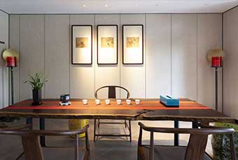 广安禅艺茶室空间