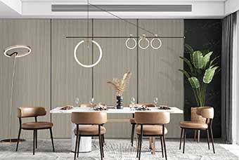 广安轻奢风格-餐厅