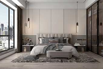 广安现代风格-卧室