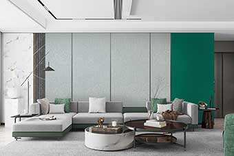 广安轻奢风格-客厅