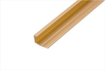 广安航空纤维墙咔铝合金边条（钛金氧化）